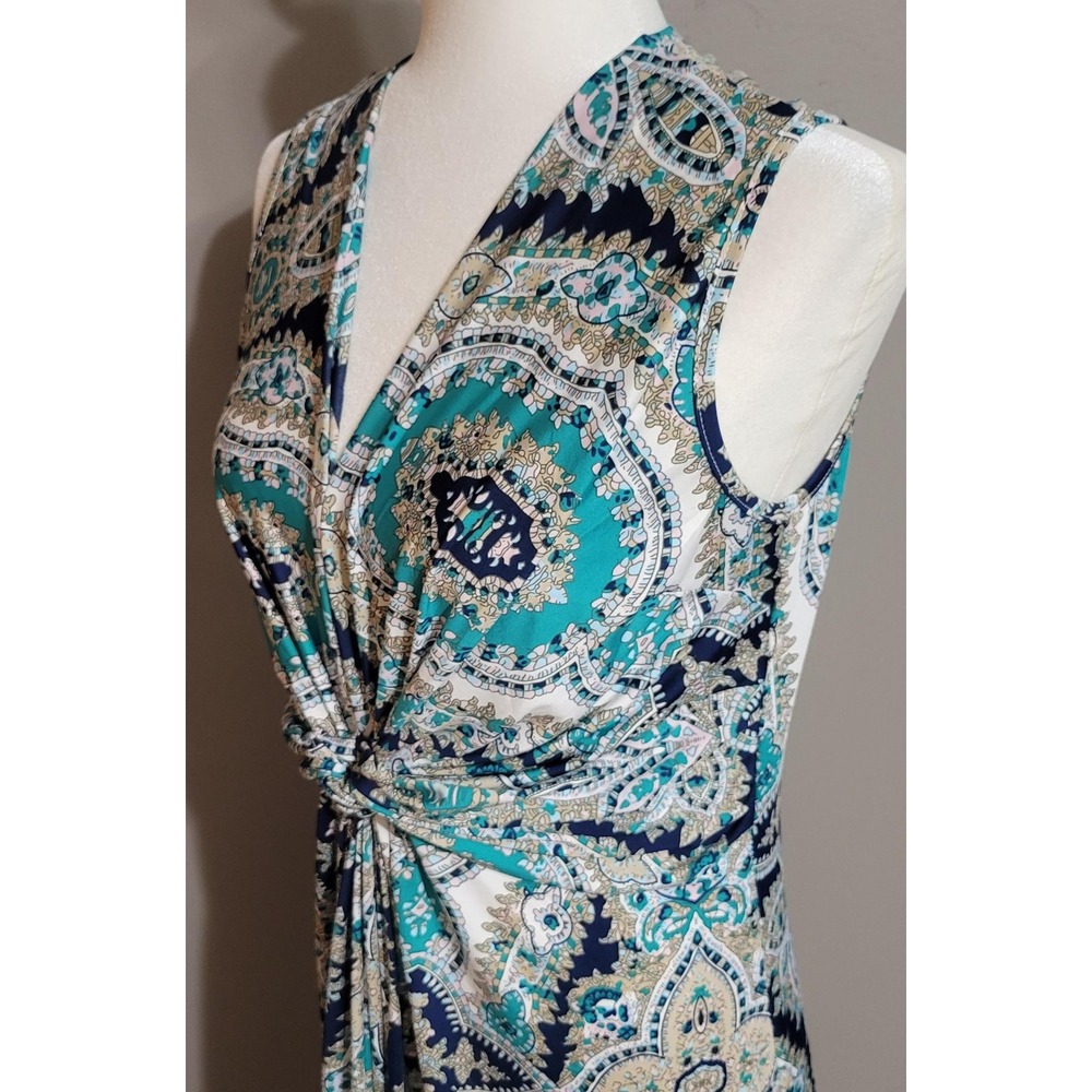 Soft Surroundings Paisley Knotted Maxi Dress - Picture 5 of 6